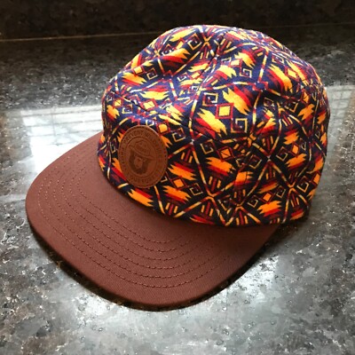 Smokey Bear MAD Engine Native American Pattern Felt 5-panel