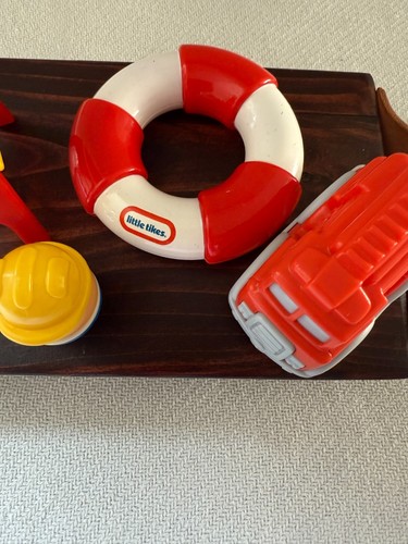 Little Tikes Accessories (4) Easel Fire Truck Life Preserver Toddle Tot - Picture 4 of 8
