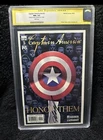 🟨Captain America #5 V4 CGC 9.6 SS Cassaday Graded Day One 50 YEAR PEDIGREE COL