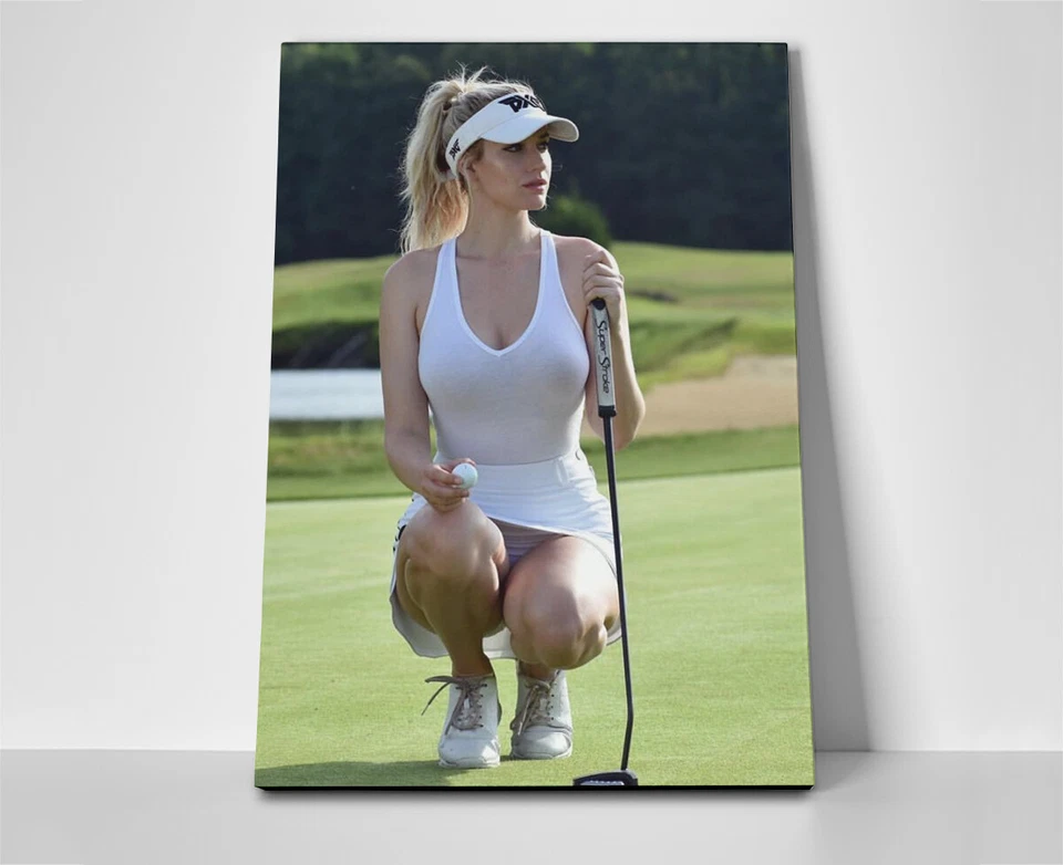 Paige Spiranac Golf Poster or Canvas - Golf Wall Art Decor