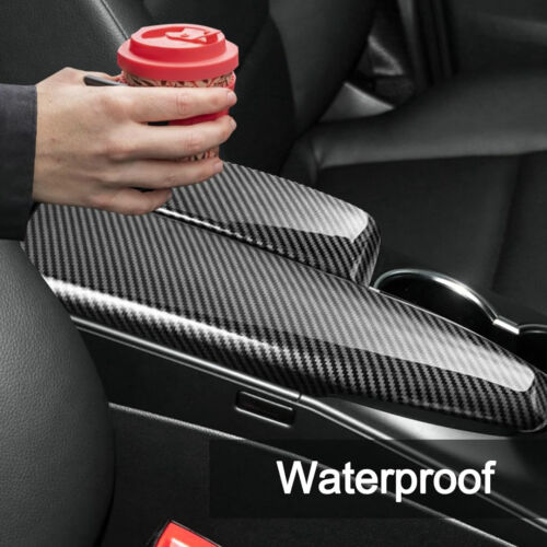 For Mercedes C-Class W204 C300 C63 AMG 2008-2014 Carbon Fiber Armrest Cover Trim - Picture 4 of 9