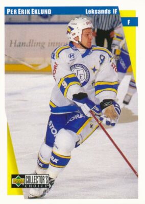 1997-98 Swedish Upper Deck #108 PER ERIK EKLUND - Leksands IF Stars