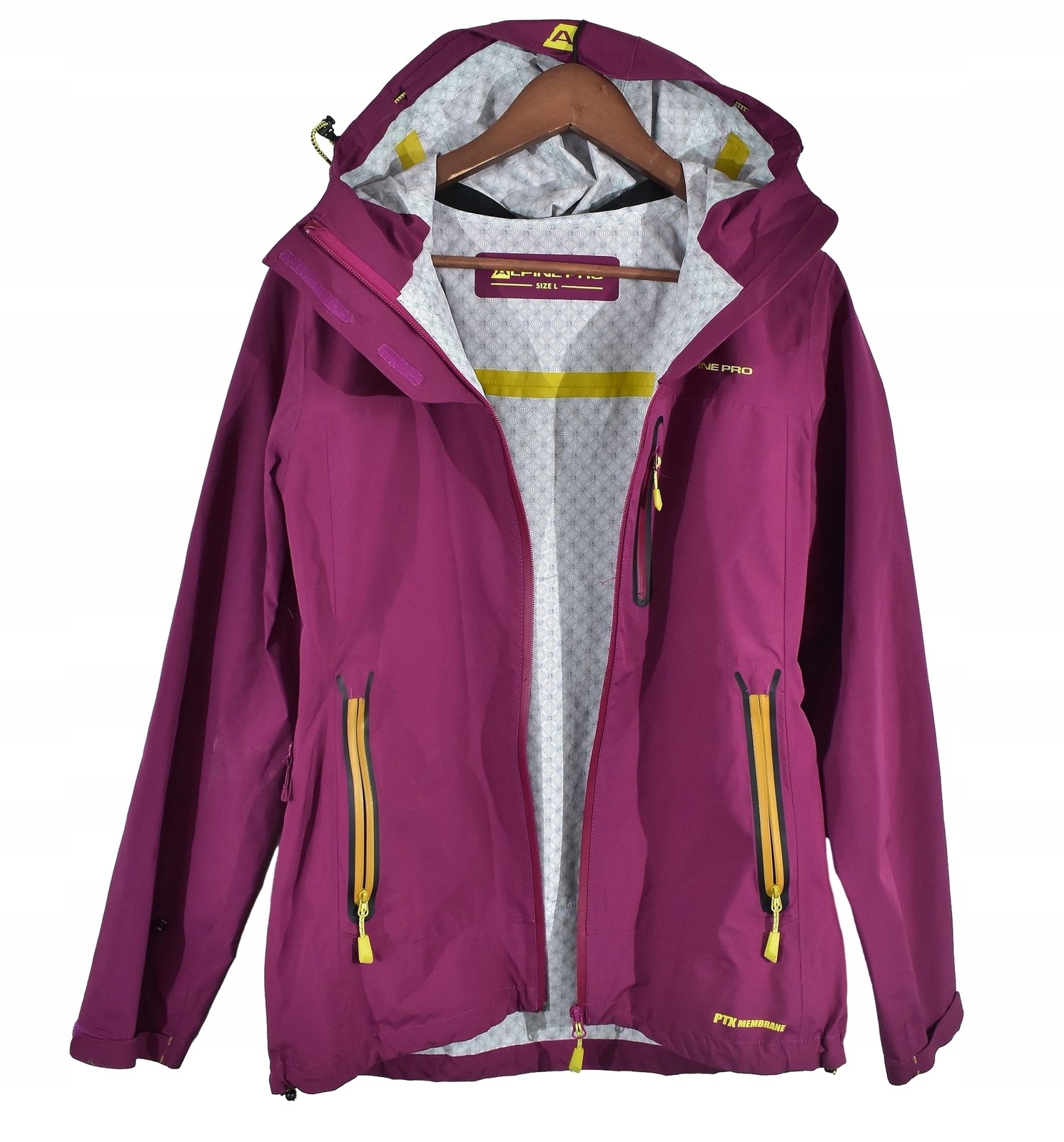 Chaqueta trekking mujer ALPINE PRO PTX membrana L
