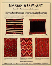 1994 AMERICAN INDIAN BLANKET PRINT AD NAVAJO CHIEF, PUEBLO, CHILDS BLANKETS, AD