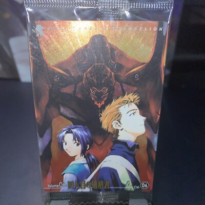 Evangelion Limited Wafer Card Touji Suzuhara Hikari Horaki 1 CM-06