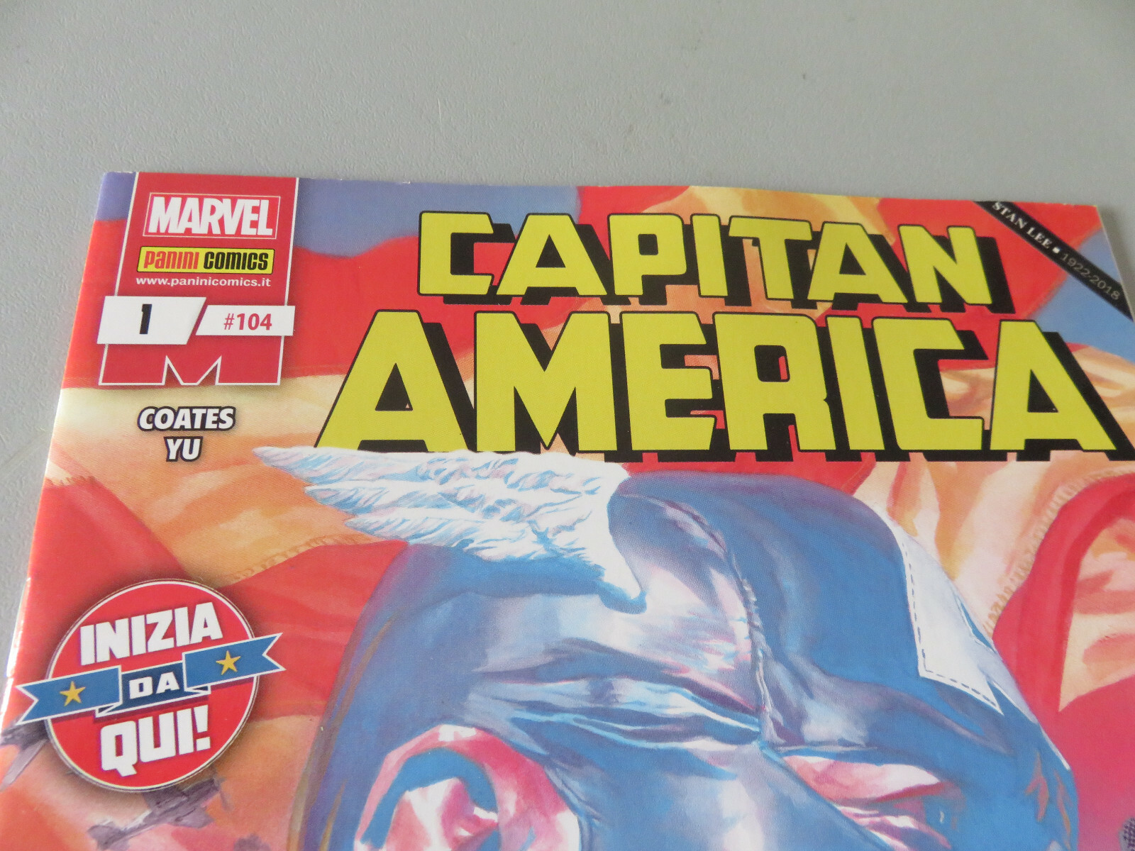 Thumbnail - Captain America N°1 104 6/12/18 - Dc Italien - Panini Comics - Italy