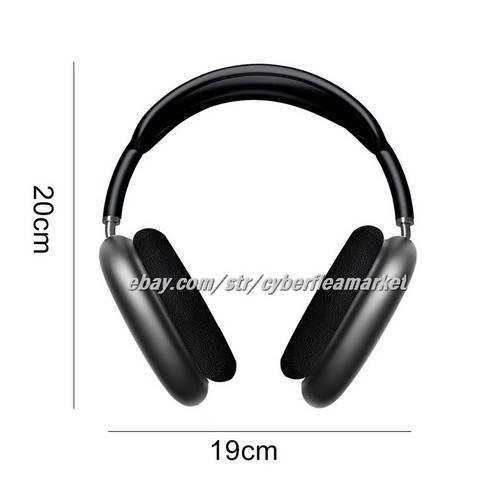 Auriculares inalámbricos BT P9 sobre la oreja con micrófono con cancelación de ruido - Imagen 8 de 33