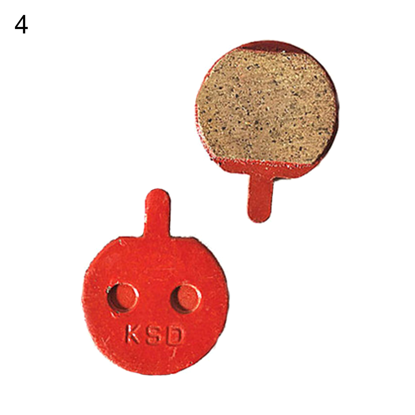 1 Pair Bicycle Brake Disc Pad Portable Multifunction Anticorrosion