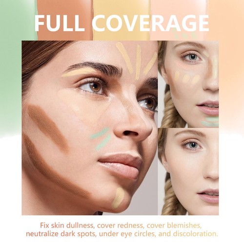 FREEORR Color Correcting Concealer StickUnder Eye Corrector for Dark Circles ... - Picture 5 of 7