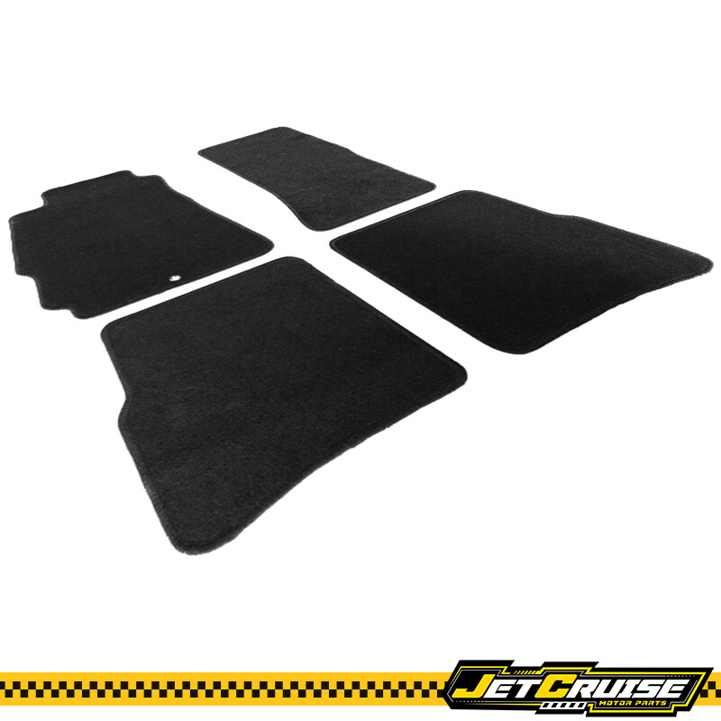 Fits 04-12 Mazda RX8 Car Nylon Floor Mats Front & Rear Black