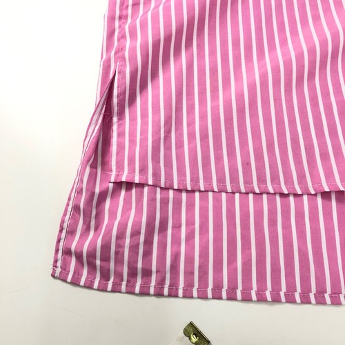 In The Style Women's Long Pink Pinstripe Shirt UK 8 EUR 36 - Picture 7 of 12