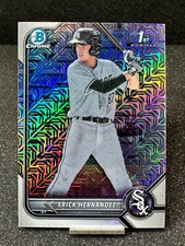 2022 Bowman Chrome 1st  ERICK HERNANDEZ  Mojo Refractor  #BCP-181  FREE SHIPPING