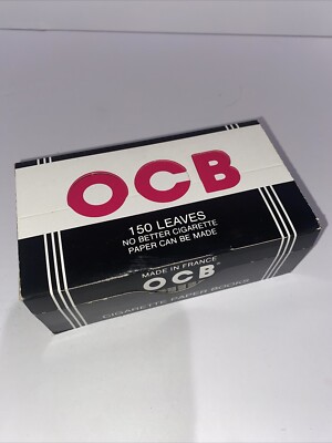 Vintage Box Of Republic Tobacco OCB Cigarette Rolling Papers Made In France 24pc