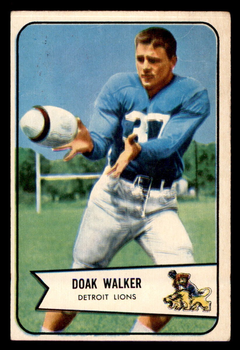 1954 Bowman Football #41 Doak Walker VG