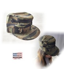 Vietnam Tiger Stripe Patrol Cap Hat Made In USA extra Small 6.75"