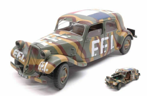 Modellini statici di veicoli militari Scala 1:18 Citroën
