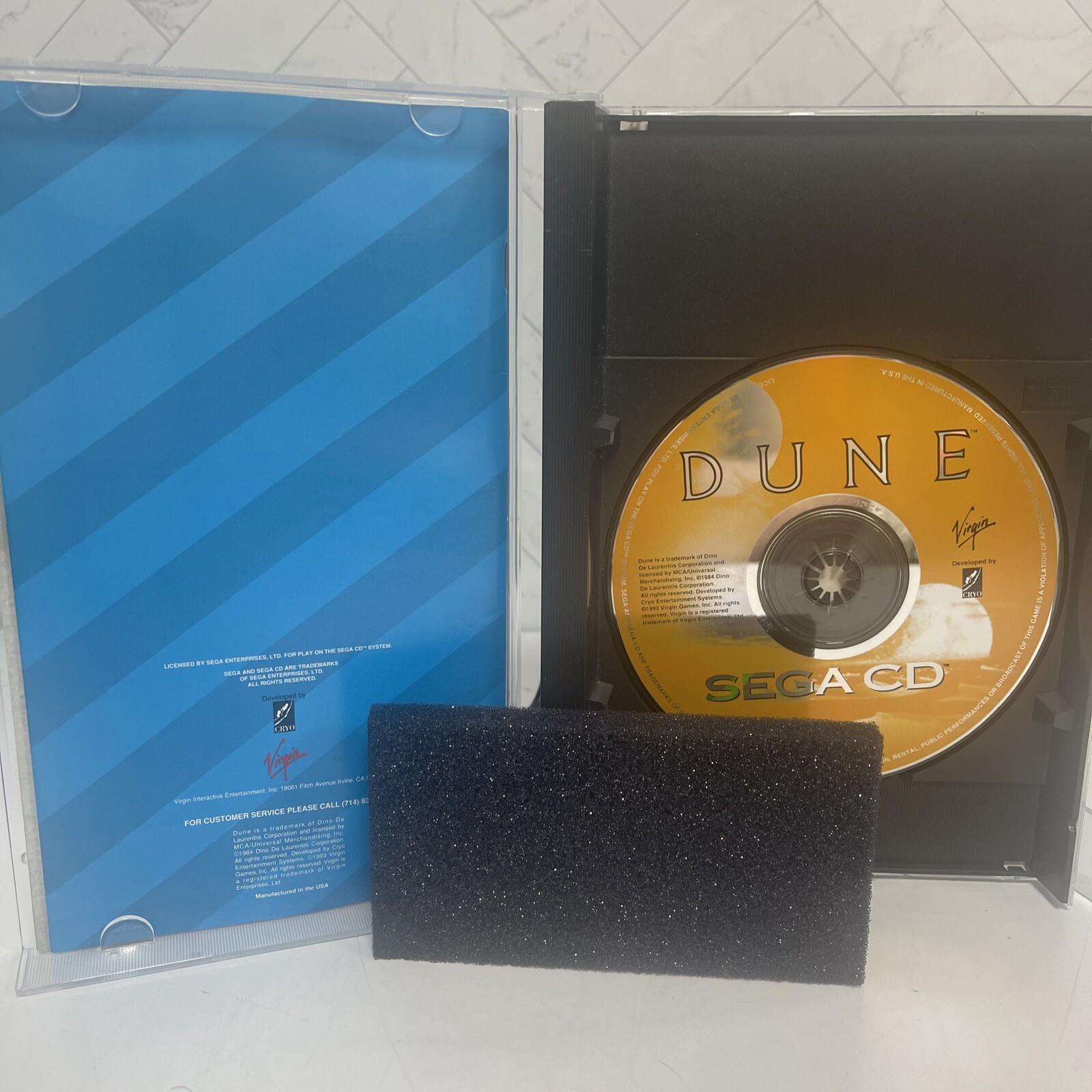 dune【美品・SegaCD北米版】