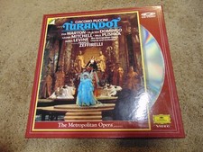 Puccini: Turandot DG Laserdisc Eva Marton Met Opera Levine/Zeffirelli