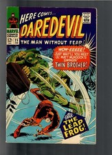 DAREDEVIL 25 FVF 7.0  1ST MIKE MURDOCK  1ST LEAPFROG GLOSSY SHIPS SECURELY