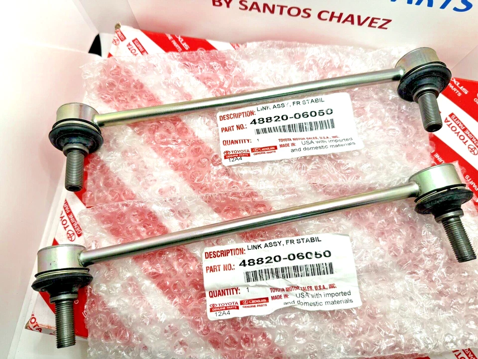 Toyota Camry 2007-2017, Avalon L/R barra delantera eslabón oscilante pieza original OEM X2 Foto 3 de 4