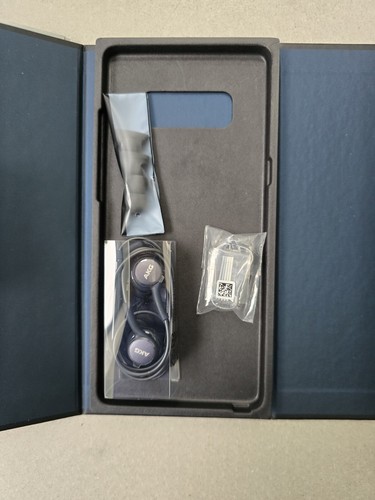 GENUINE SAMSUNG GALAXY NOTE 8 EMPTY BOX WITH ACCESSORIES MAPLE GOLD + Earpads - Zdjęcie 9 z 10
