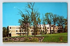 Postcard Illinois Dekalb IL Northern University Montgomery Hall 1960s Unposted