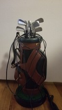 Golf Bag  Clubs Landline Desk Phone / Vintage / Pre-Owned / Corded House Phone