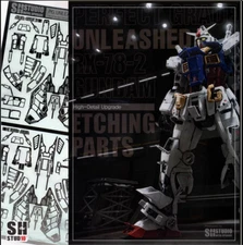 for PG 1/60 RX-78-2 2.0 Unleashed PGU Detail up Add-on Parts Photo-Etched Sheet