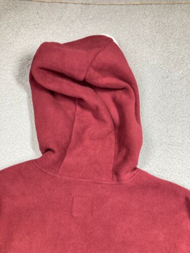 Totes Jacket Women's XL Burgundy Hooded Monkey Fleece Full Zip Up Cozy NEW - Picture 14 of 15