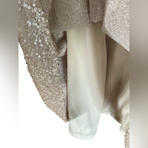 Sorella Vita Gold Sequin Formal Gown, Size 6, Wedding, Bride, Bridesmaid, Bling - Picture 8 of 8