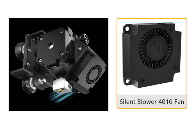 3D Printer Extruder Direct Drive Upgrade Kit E3D Titan Aero for Ender 3 2 Series NA11280