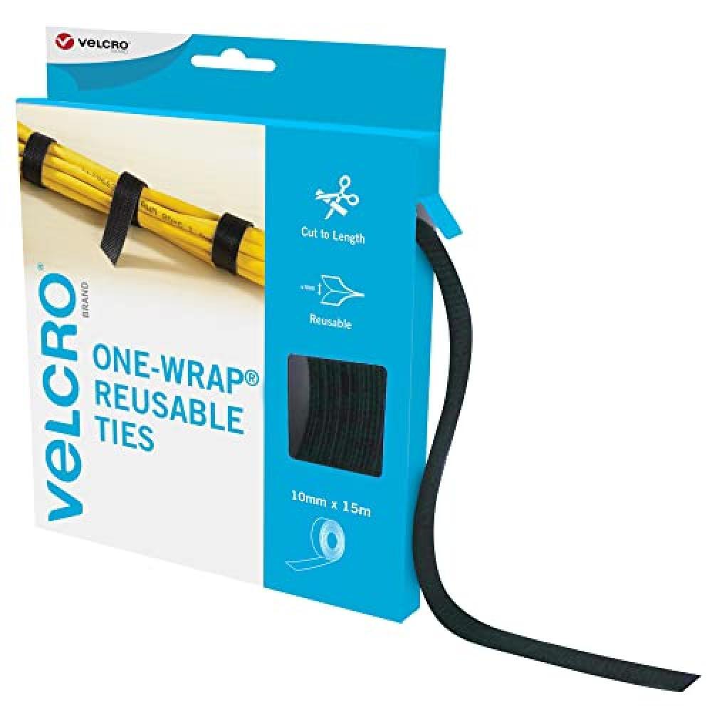 (TG. 10mm x 15m) VELCRO® Cravatte riutilizzabili a un solo avvolgimento, access