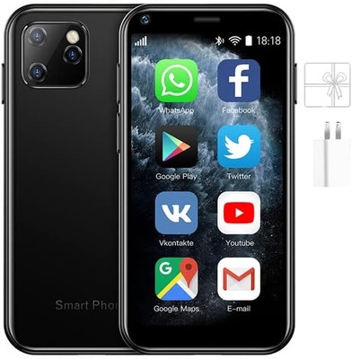 Super Mini Smartphone, XS11 Unlocked Phone Android Mobile 2.5'' Ultra Thin Card 