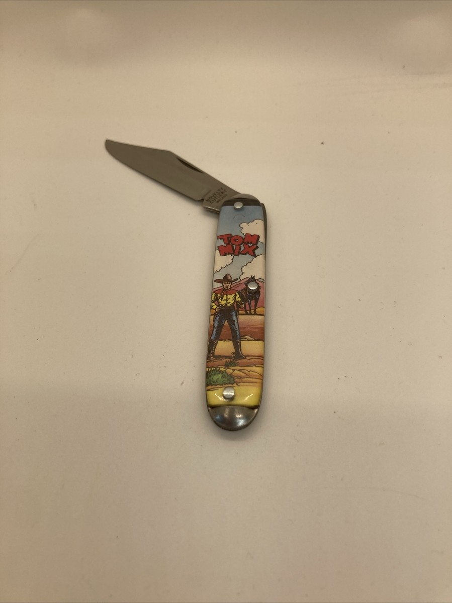 Vintage Tom Mix Single Blade Pocket Knife | eBay