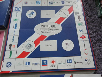 Vintage 1989 Investor A Stock Exchange Strategy Business Brettspiel