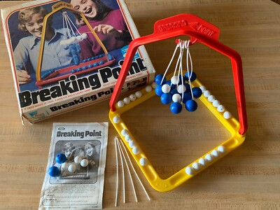 BREAKING POINT 1976 Family Game  by Ideal COMPLETE Original Box Excellent Shape