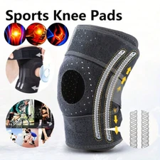 Compression Knee Support Brace Patella Joint Pain Arthritis Relief Sports Sleeve