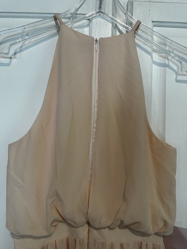 NEW Anthropologie BHLDN Halter Maxi Dress Size XS Formal Wedding Romantic Dainty - Picture 7 of 10