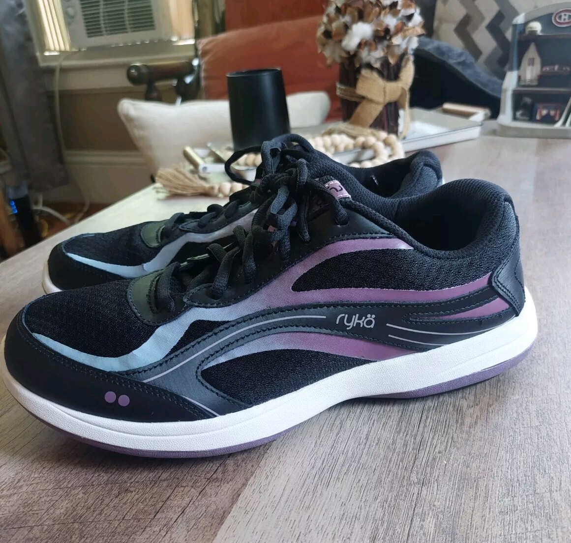 Ryka Agility Mesh Walking Sneakers Traction Pods Tennis Shoes Women Size 10W - Main Image