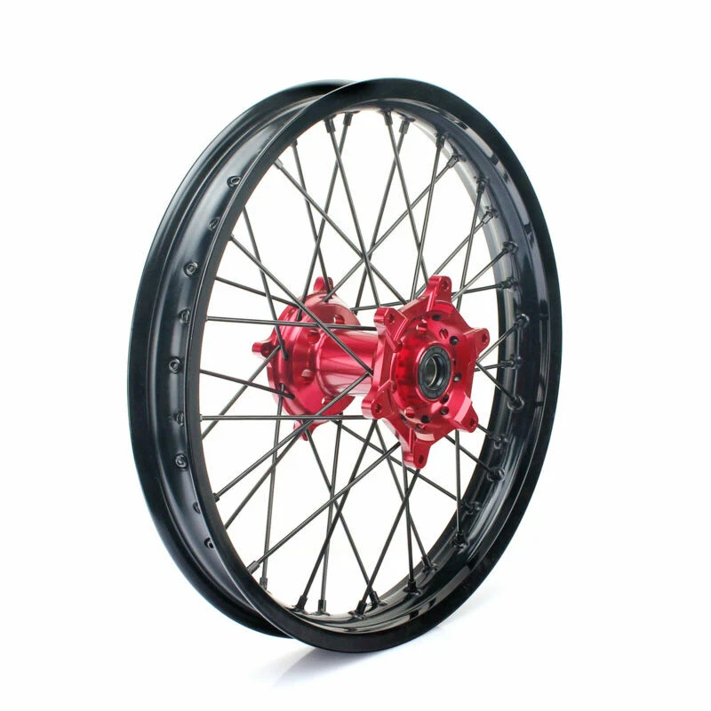 Llanta trasera CRF450RX 19""x2,15" buje rojo para Honda CRF450R CRF250R 2014-2025 Foto 2 de 4
