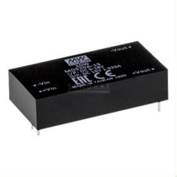 Meanwell MDS20A-05, Dc Dc-Wandler, 9-18V 5V 4000Ma 20W-image