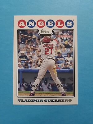 VLADIMIR GUERRERO 2008 TOPPS NATIONAL BASEBALL CARD DAY # 5 G2645