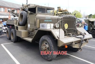 FOTO LKW 148UXY 1943 USA 0028368 WARD LA FRANCE M1A1 SCHWERES BERGUNGSFAHRZEUG
