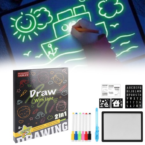 Magic LED Light Drawing Pad - Release the Creativity of Children! HOT FW - Picture 2 of 14