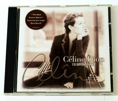 Céline Dion   S'IL SUFFISAIT D'AIMER  CD   1998   VG