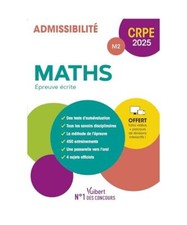 CRPE 2025 - Maths - Epreuve