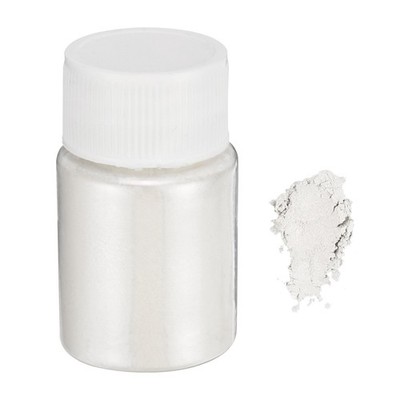 15g/0.5oz Mica Pulver Natürliche Harz Epoxid Pigmentpulver für DIY, Perlweiß