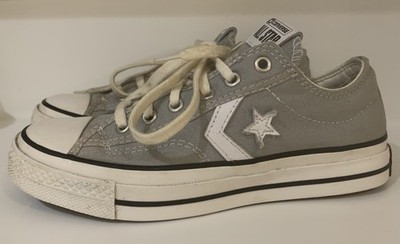 Converse Star Player 76 Grau & Weiß Vintage - Größe 6,5 Top Zustand