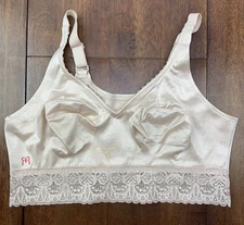 Ruby Ribbon Size 36 Nude Lace Demiette Style 3033