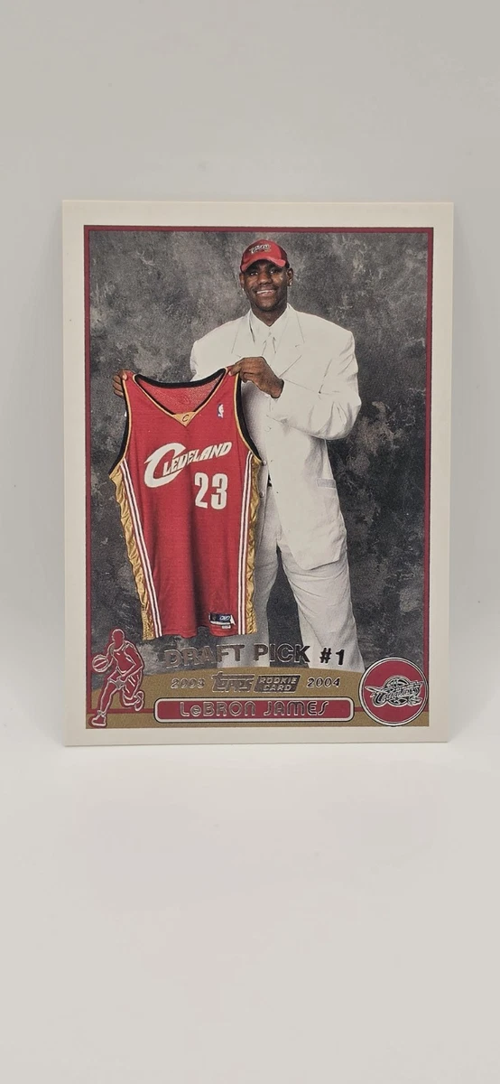 Topps LeBron James Basketball Rookie Sports Trading Cards for sale